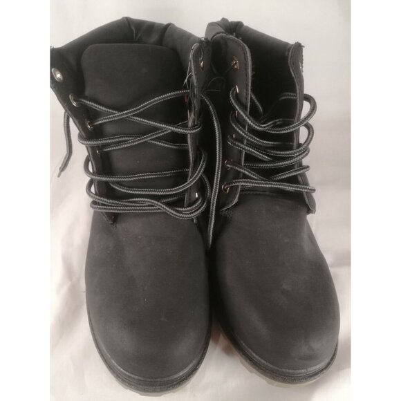 George Fashion Boots Ladies Size 7 Black New Without Box - Picture 2 of 6